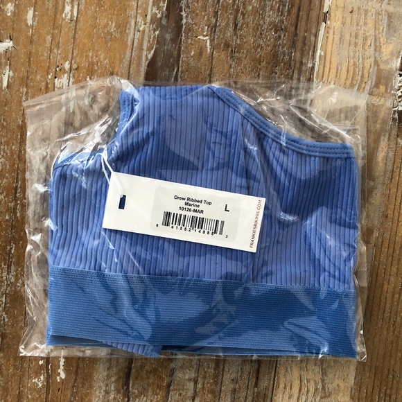Frankie's Bikinis Drew Top (size L) NWT - Picture 3 of 3